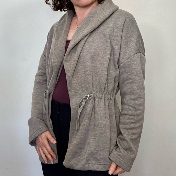 Fabletics Open Front Drawstring Jacket/Cardigan Sz S - Picture 1 of 7